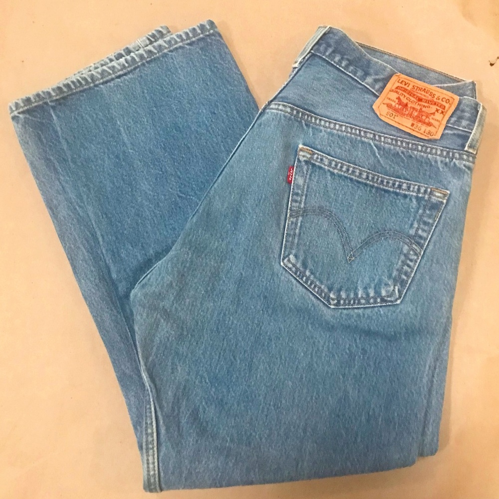 Levi's 501 Jeans. Made in Dominican Republic